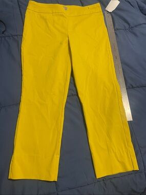 Kenar Bright Yellow Women's Capris